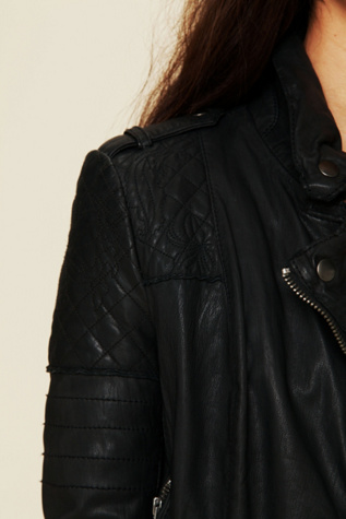 Quilted Leather Jacket