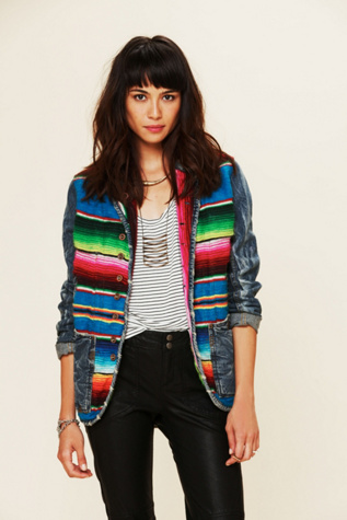 Mexican Blanket Jacket