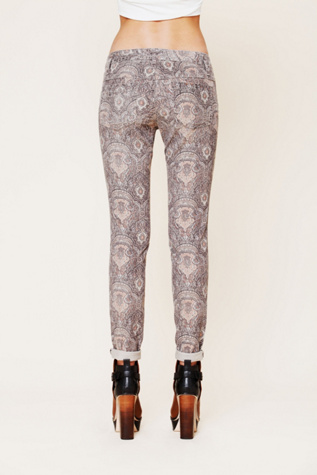 Printed Corduroy Skinny
