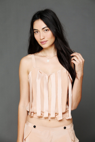 Ribbon Silk Camisole