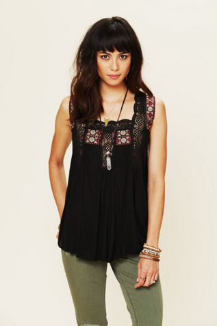 Webster Embroidered Top