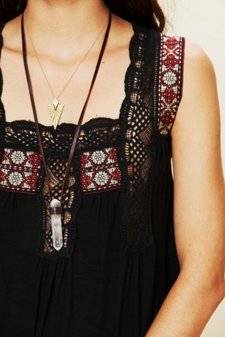 Webster Embroidered Top