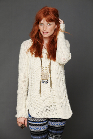Chunky Cable Pullover