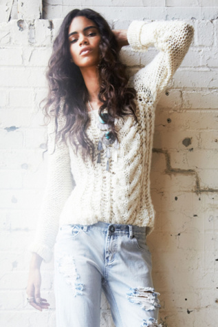 Chunky Cable Pullover