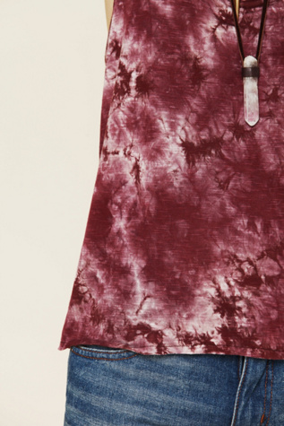 Purple and Cream Tie Dye
