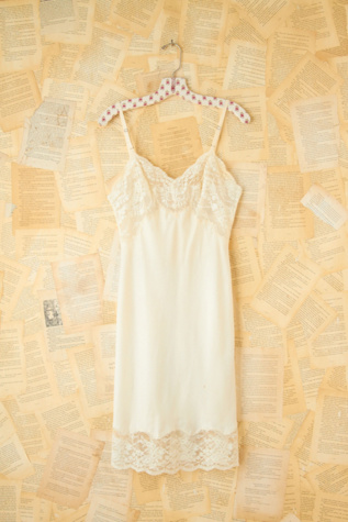 Free People Vintage Lacey Slip Dress in Vintage-Dresses