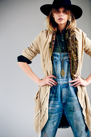 Free People Twice Zipped Hooded Jacket