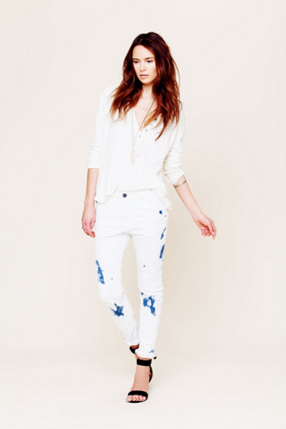 Tie Dye Tapered Crop in sale-new-sale