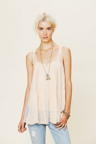 Pieced Lacey Tunic