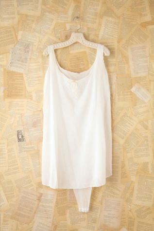 Free People Vintage Cotton Night Dress in Vintage-Dresses