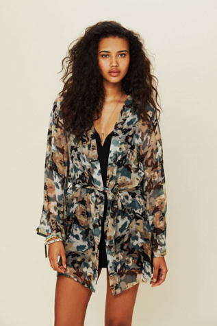 Opal Short Night Robe
