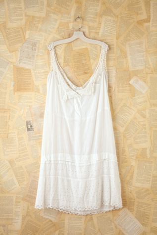 Free People Vintage Cotton Tank Dress in Vintage-Dresses