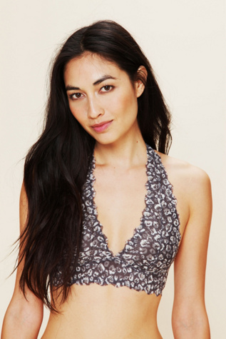 Leopard Printed Galloon Halter