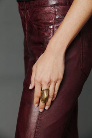 Brass Armour Ring