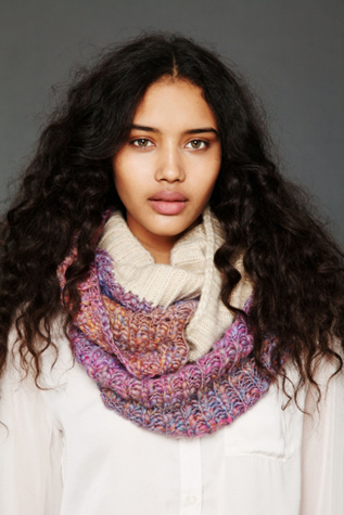 Loop Knit Eternity Scarf