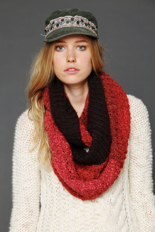Loop Knit Eternity Scarf