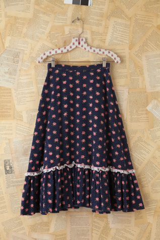 Free People Vintage Ditzy Floral Skirt in vintage-skirts