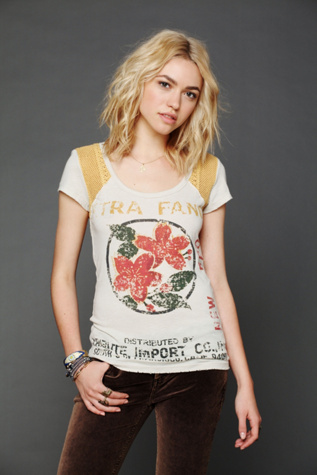 We The Free Tough Girl Graphic Top
