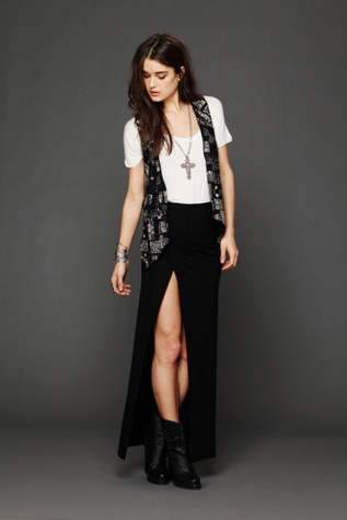 Fully Beaded Holiday Vest