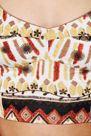 Printed Crop Bra