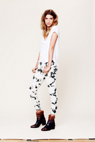 Tie Dye Cord Skinny