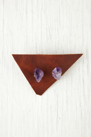 Amethyst Studs