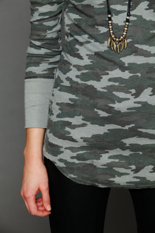 We The Free Vintage Printed Thermal