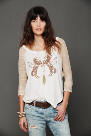 We The Free Ragtime Raglan