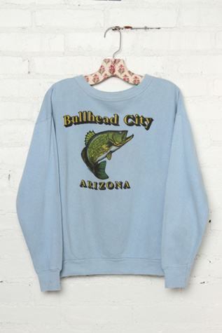 Free People Vintage Bullhead City, Arizona Graphic Pullover in Vintage-Tops
