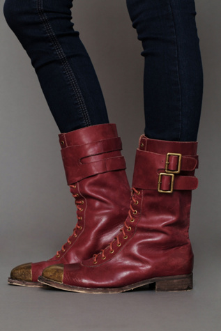 Bordeaux Washed/Brass