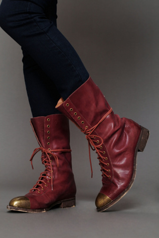 Bordeaux Washed/Brass