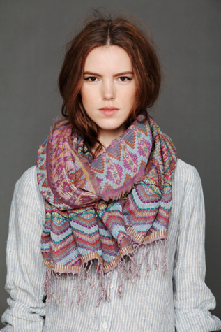 Woven Stitch Scarf