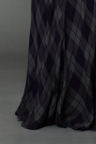 Cameron Plaid Maxi Skirt