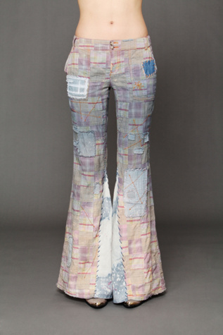 Denim Patch Plaid