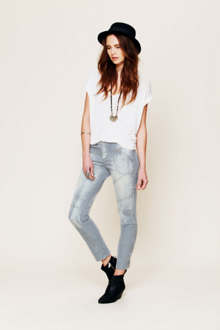 Free People Railroad Seamed Skinny