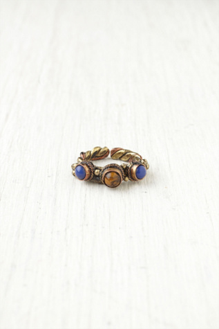 Trio Stone Ring in boho-jewelry
