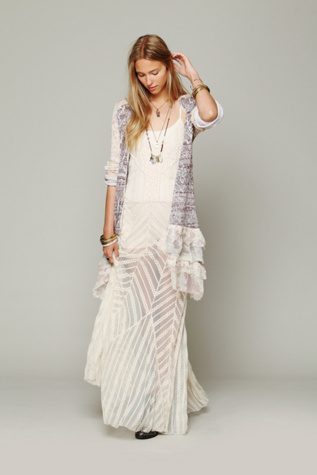 Ruffle Pattern Cardi