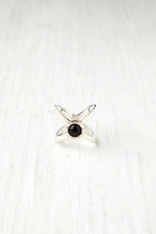 Onyx Interlock Ring