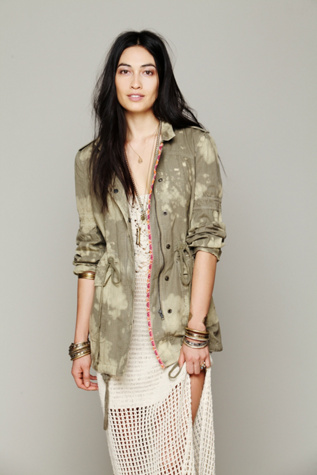 Embroidered Parka