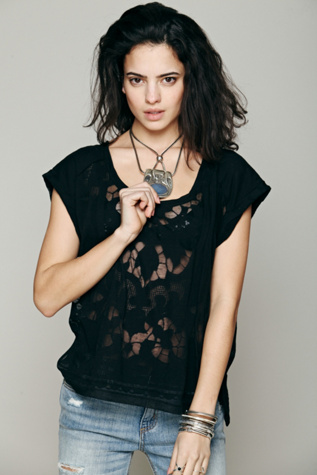 Bold and Beautiful Burnout Tee