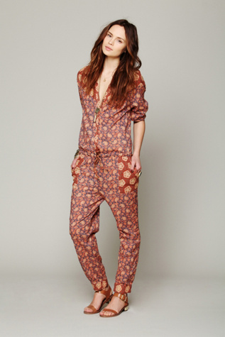 Mixed Florals Jumpsuit