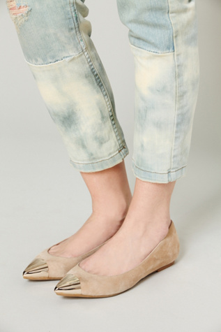 Beige Suede / Gold