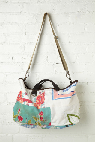 Vintage Floral Tote