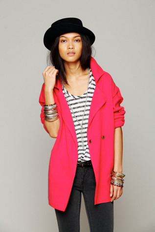 Free People Slouchy Sweater Jacket in cardigan-sweaters