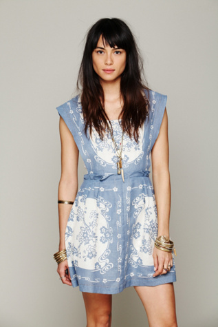 FP New Romantics Song Bird Pinafore Dress in sale-new-sale