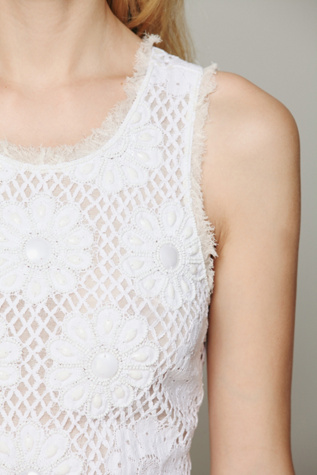 FP New Romantics Beaded Peplum Tank