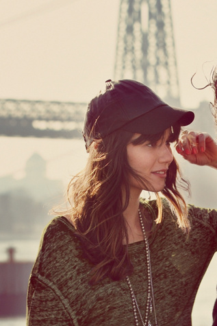 Vegan Leather Baseball Hat
