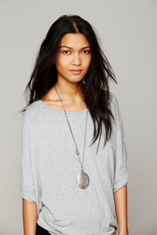 Silver Rose Locket