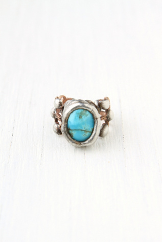 Filagree Stone Ring