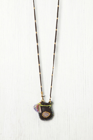 De Petra Pouch and Tassel Pendant in jewelry